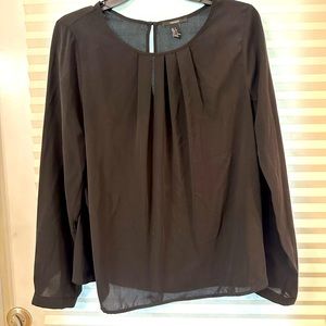 Forever 21 black blouse